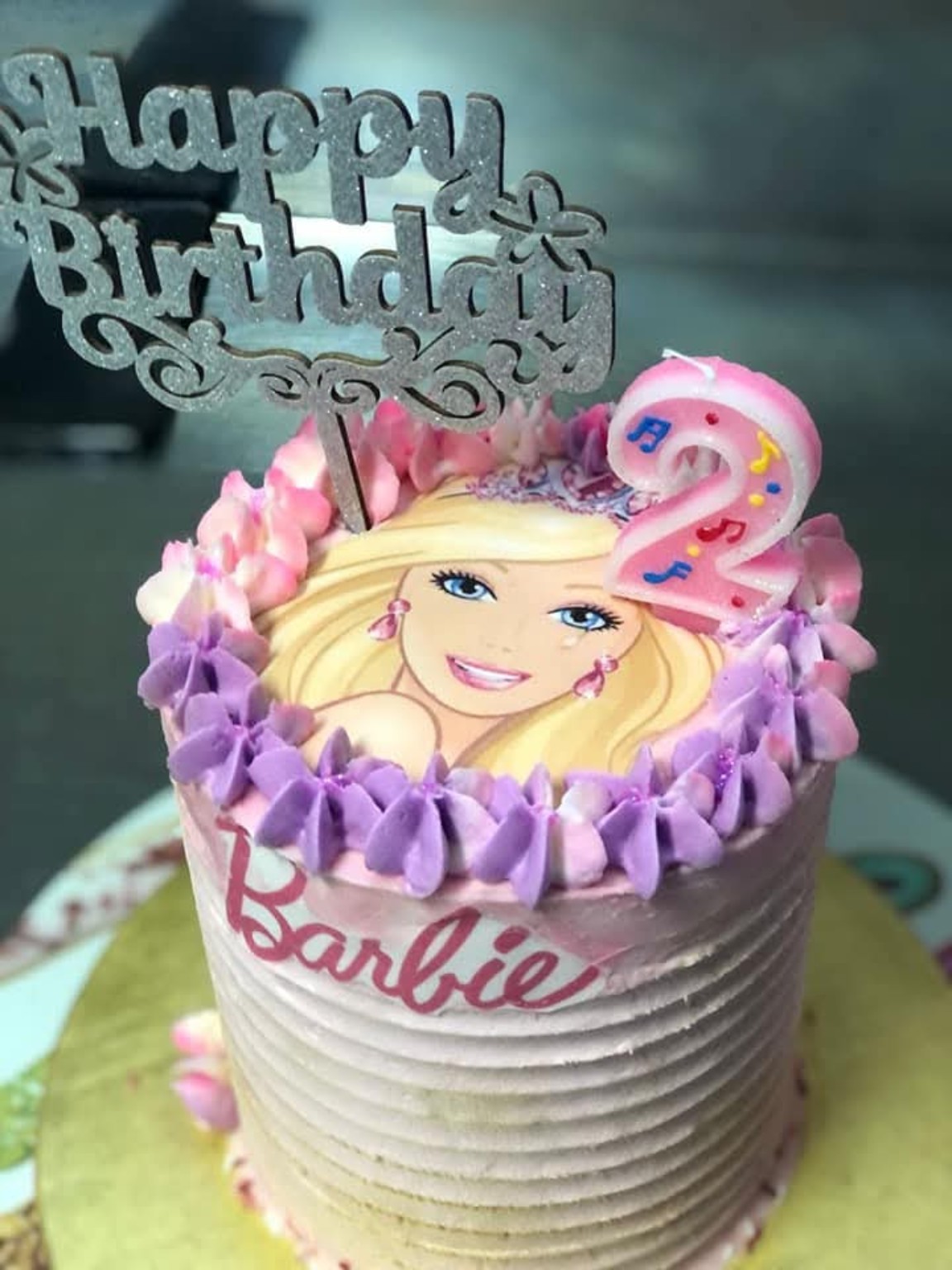 Barbie birthday cake