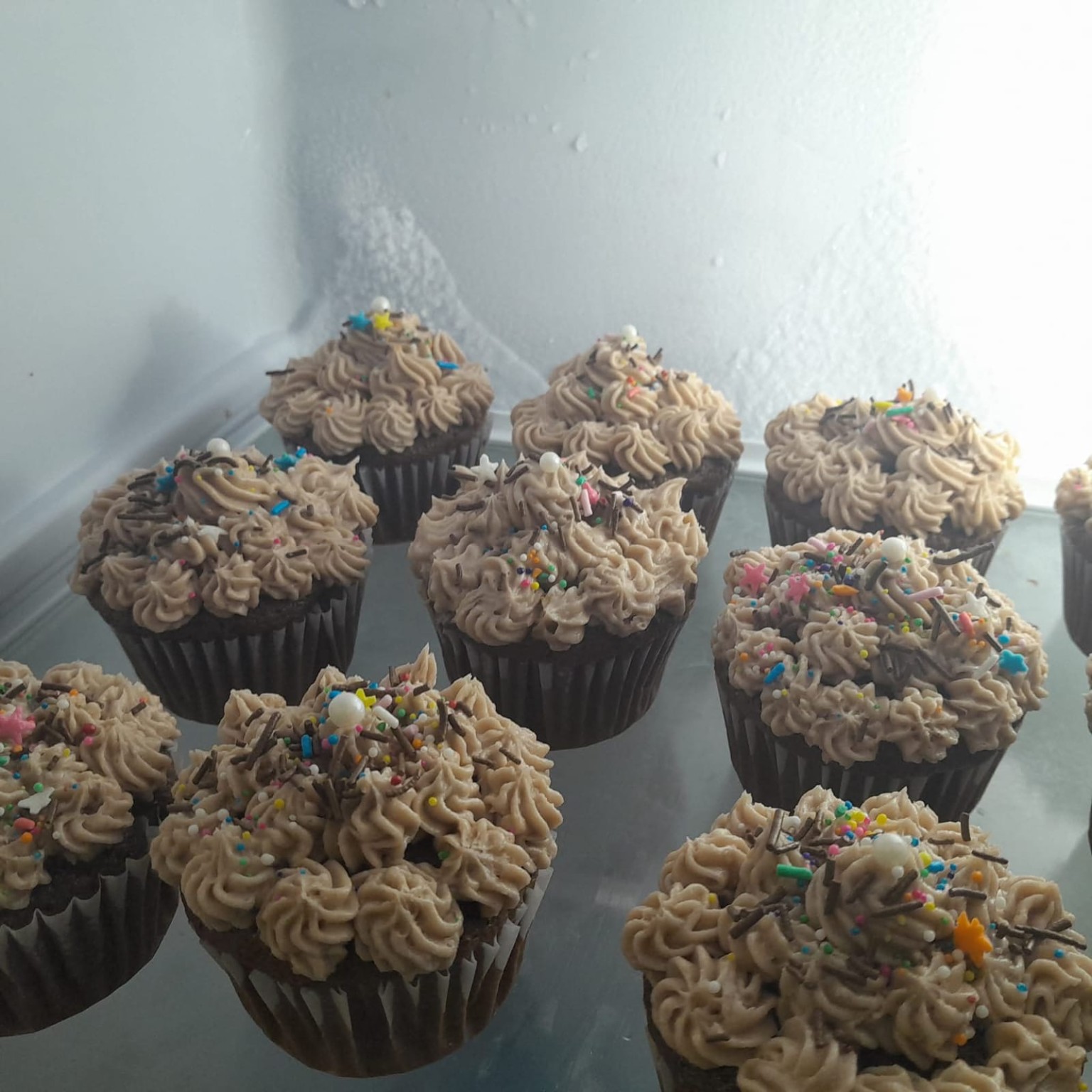 Decorated cupcakes